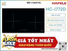 Bếp Từ 2 Vùng Nấu Hafele HC-I772D 536.61.645 - Made In Spain